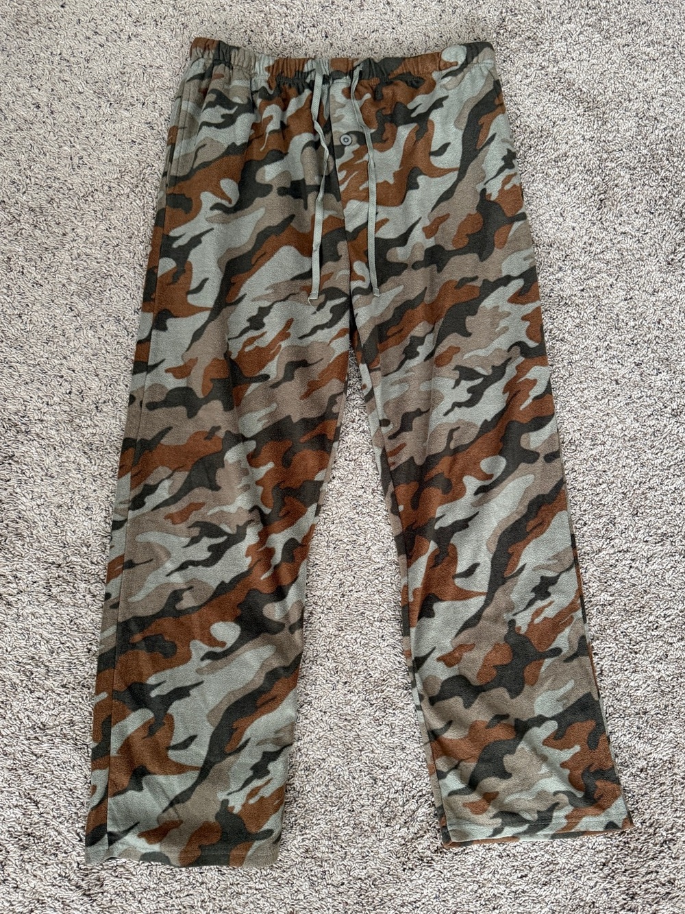 Men’s Camo PJ Pants Size Large